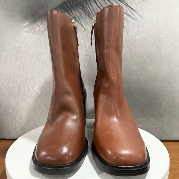 🌸FRANCO SARTO🌸 A-Paula Leather Booties Size: 9 - Picture 4 of 15